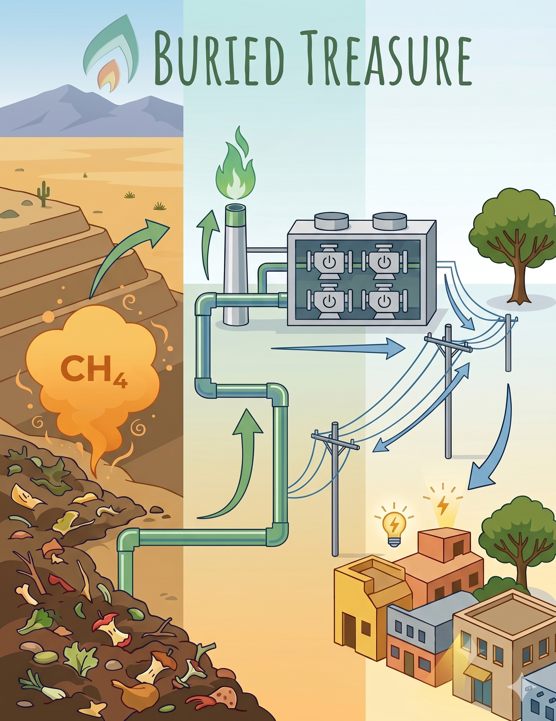 Buried Treasure — Ciudad Juárez Landfill Gas Project